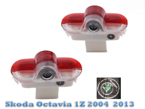 Skoda Octavia 1Z 2004 2013 Logo Licht